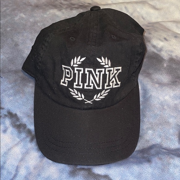 PINK Victoria's Secret Accessories - black PINK hat